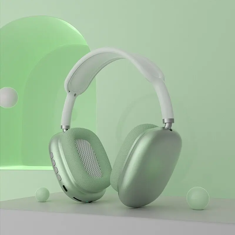 

P9 Stereo Headphone Bluetooth-compatible5.0 Music Wireless Headset with Microphone Sports Earphone Supports 3.5mm AUX/TF