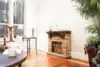 Kodiak LED Electric Fireplace Stove - Faux Wood and Stone Mantel - Remote - 3D Log and Fire 11.6"D X 36"W X 33"H 6