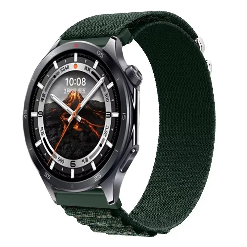 Alpine Nylon Loop Band - Sport Breathable Wristband, 20mm/22mm