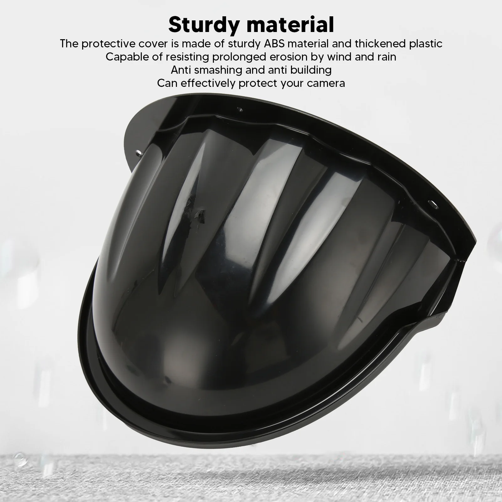 Surveillance Camera Protective Cover ABS Plastic Sunshade and Rain Cover Outdoor