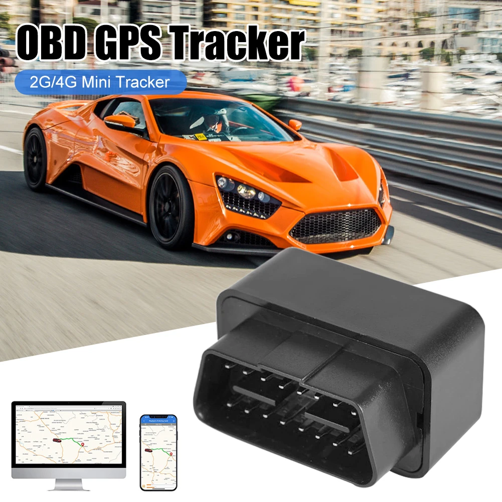 Tracker GPS OBD-II 2G Pour Voiture - Branchement Direct Sur Prise OBD, Suivi Temps Réel, Géorepérage, Historique 180 Jours - Pour Flottes Ou Particuliers