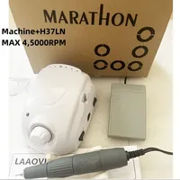 65W BT Marathon Champion-3 Control Box 35000RPM High Quality Handle Electric Nail Drill Polish Machine Manicure Nail Drill Set 2