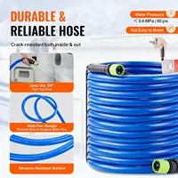 Tuyau d'eau chaude de 30,5 m pour camping-car, tuyau d'eau potable antigel jusqu'à -42,7 °C ℃ , Autorégulation Automatique, Diamè 6