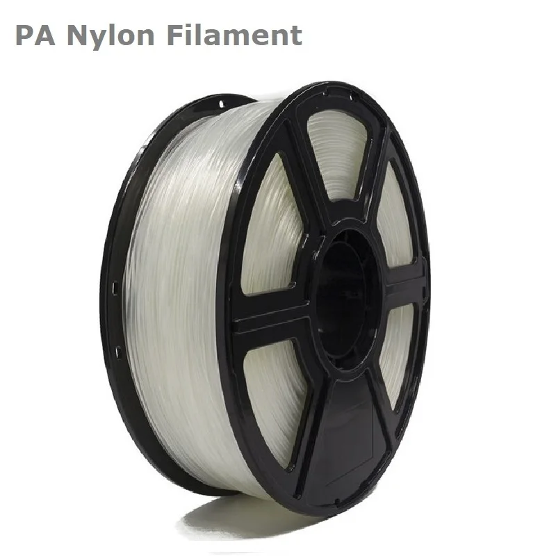 3D Printer Filament Nylon 1.75mm 1kg 500g 250g Filament Polyamide 3d Printing PA Filament Plastic Materials Nylon Black White