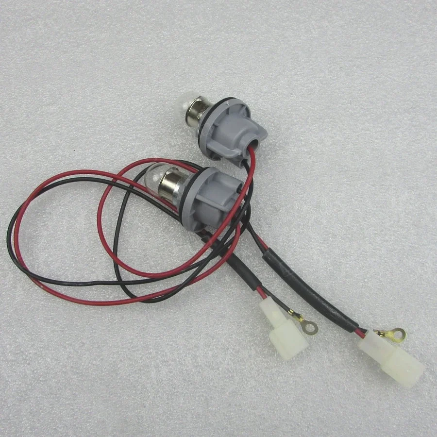 2pcs for BYD F3 Before 2014 Replacement Rear Bumper Lamp Fog Light Stop Warning Lights with bulbs brake light holder