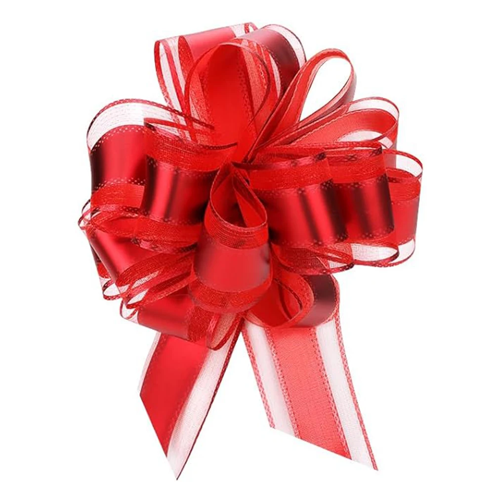 20 mm rood lint voor geschenkverpakking, 22 m dik satijnen lint van stof, donkerrode strik voor cadeauverpakking, linten voor ballonnen, knutselen, haar, boeketten, bruiloft, auto, geschenken, taart