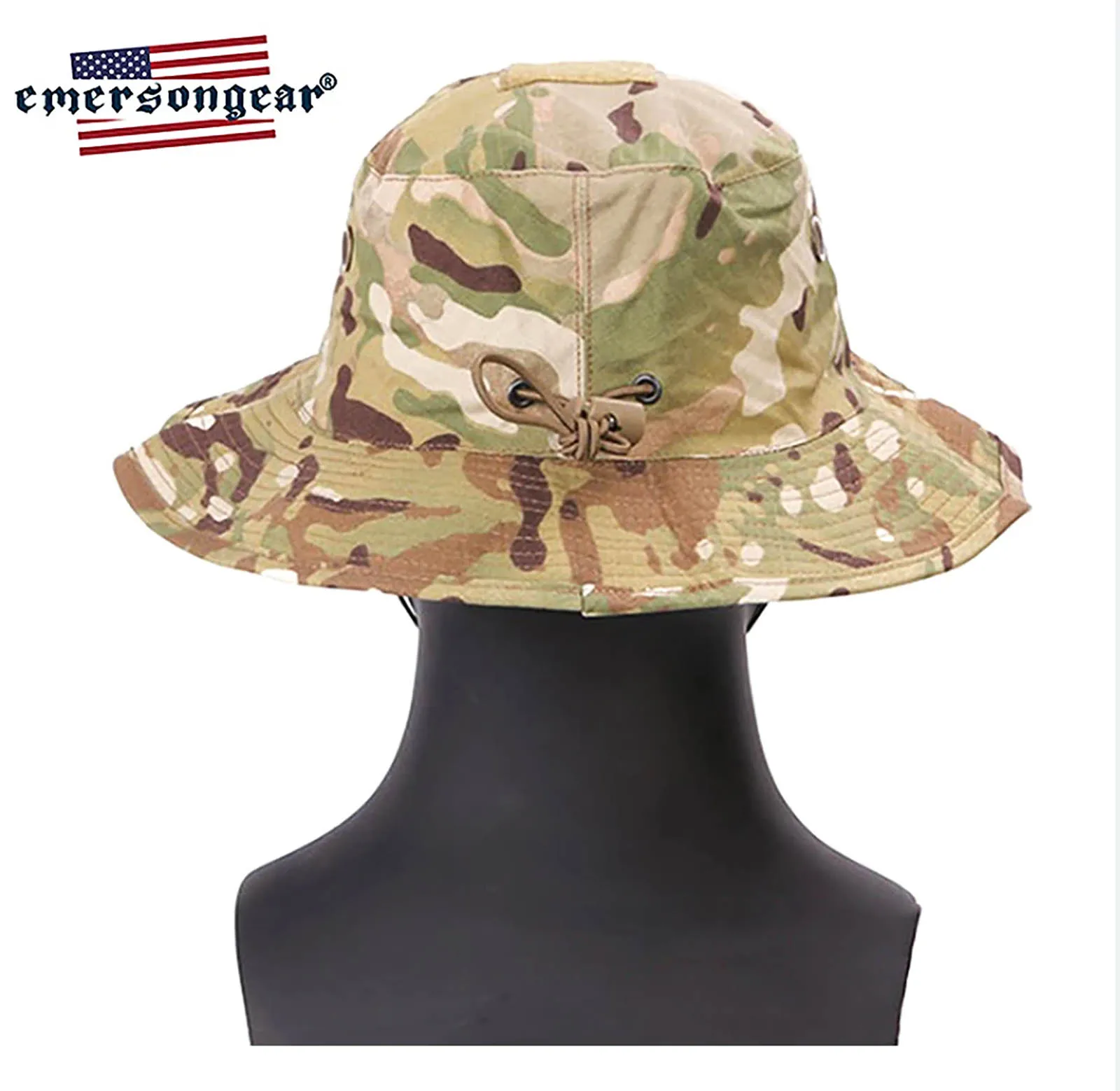 Emersongear Men's Tactical Boonie Hat Sun Protective Cap Hiking Outdoor Sport Fishing Hunting Hiking Camping Headwear