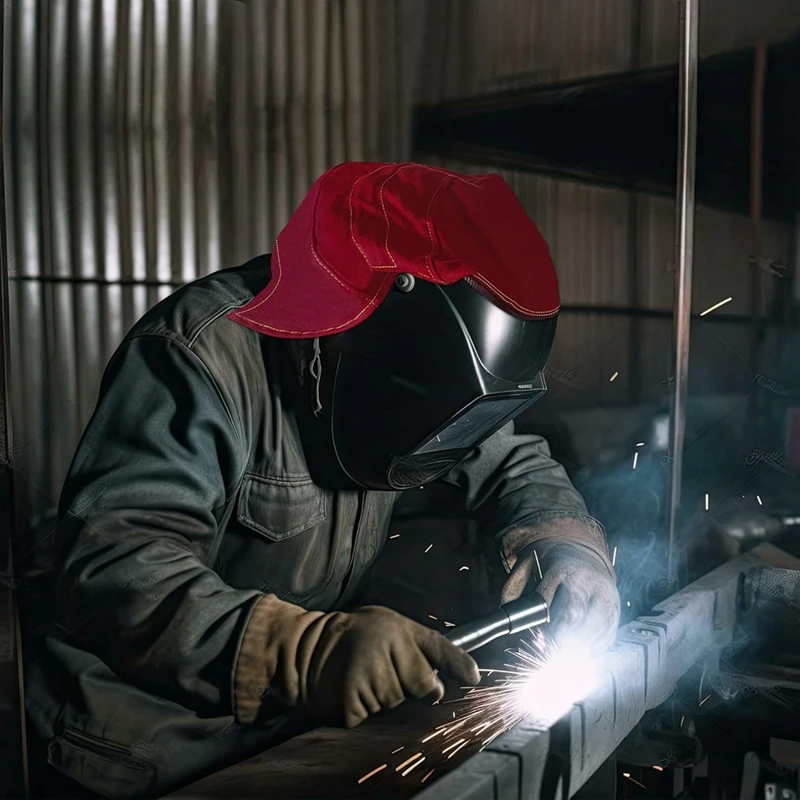 Welding Helmet Cover Welding Helmet Cover Helmet Extended Cover For Welding Helmets Durable Welder Hat Protective Caps For Women & Men