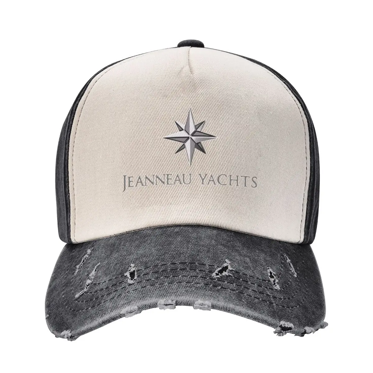 

JEANNEU YACHTS, Повседневная модная бейсболка с эффектом потертости