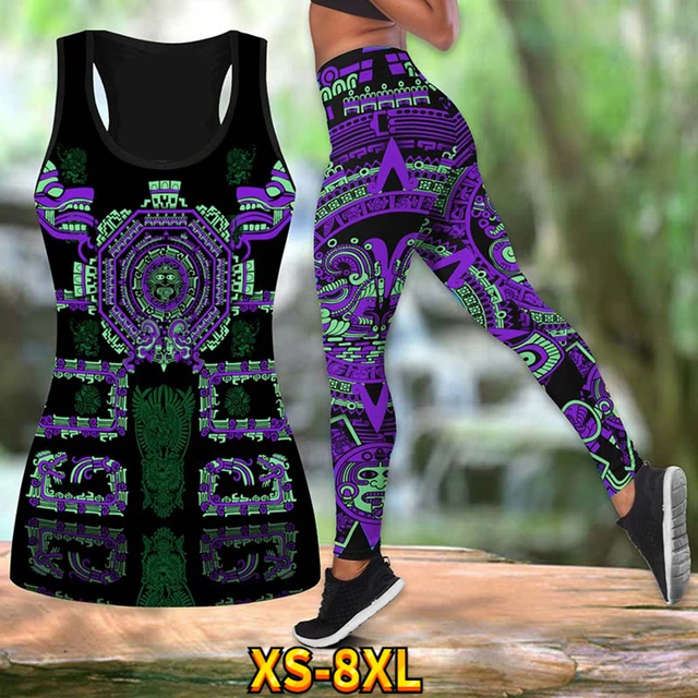 Breathable Vest Top Ladies Workout Running Casual Yoga Pants Color  Patterned Butt Sculpting Suit XS-8XL - AliExpress