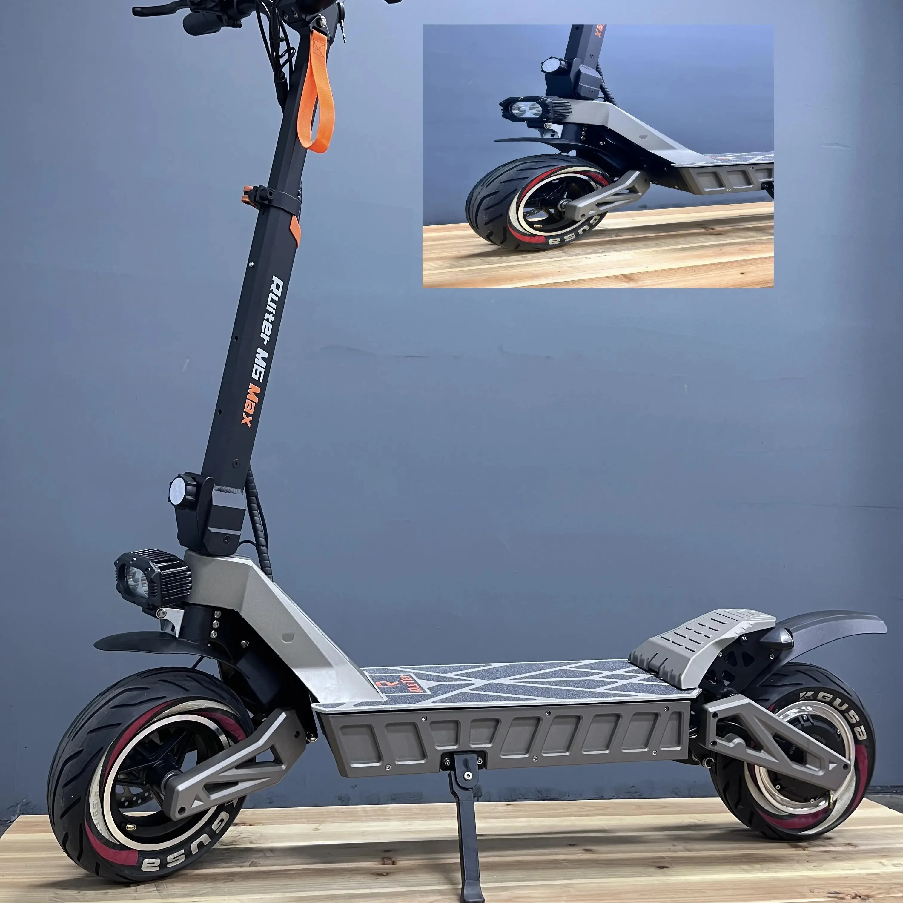 Ruitu M6 Max 3000w dual motor adult off-road fast electric scooter 52v 21ah battery 11-inch foldable scooter