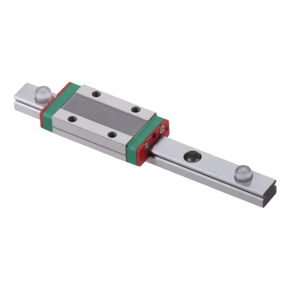 Description Picture 2 of item1 Set Durable Bearing Steel MGN9H 100mm Square Linear Sliding Guideway Beare Linear Guide Carriage Precision Measuring Equipment