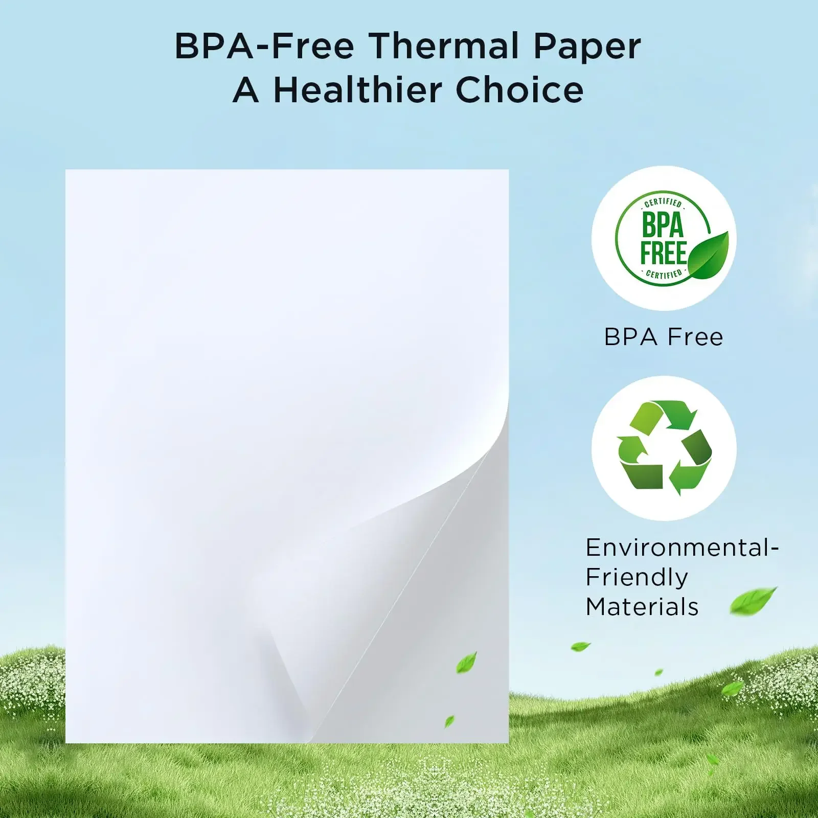 A4 Thermal Paper High Quality Material Quick-Drying Latter Paper, Compatlbie With PD-A4 Thermal Printer For Document Office Home