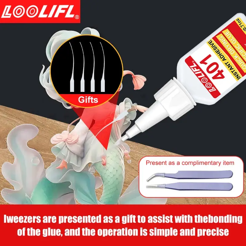 Effectively splicing hand tools, quickly repairing multifunctional 401 glue, and instantly dry repairing strong glue. 2