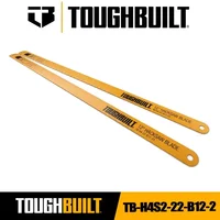 TOUGHBUILT TB-H4S2-22-B12-2 2Pk 12 in Hacksaw Blades Hand Hacksaw Blades Hand Tools 1