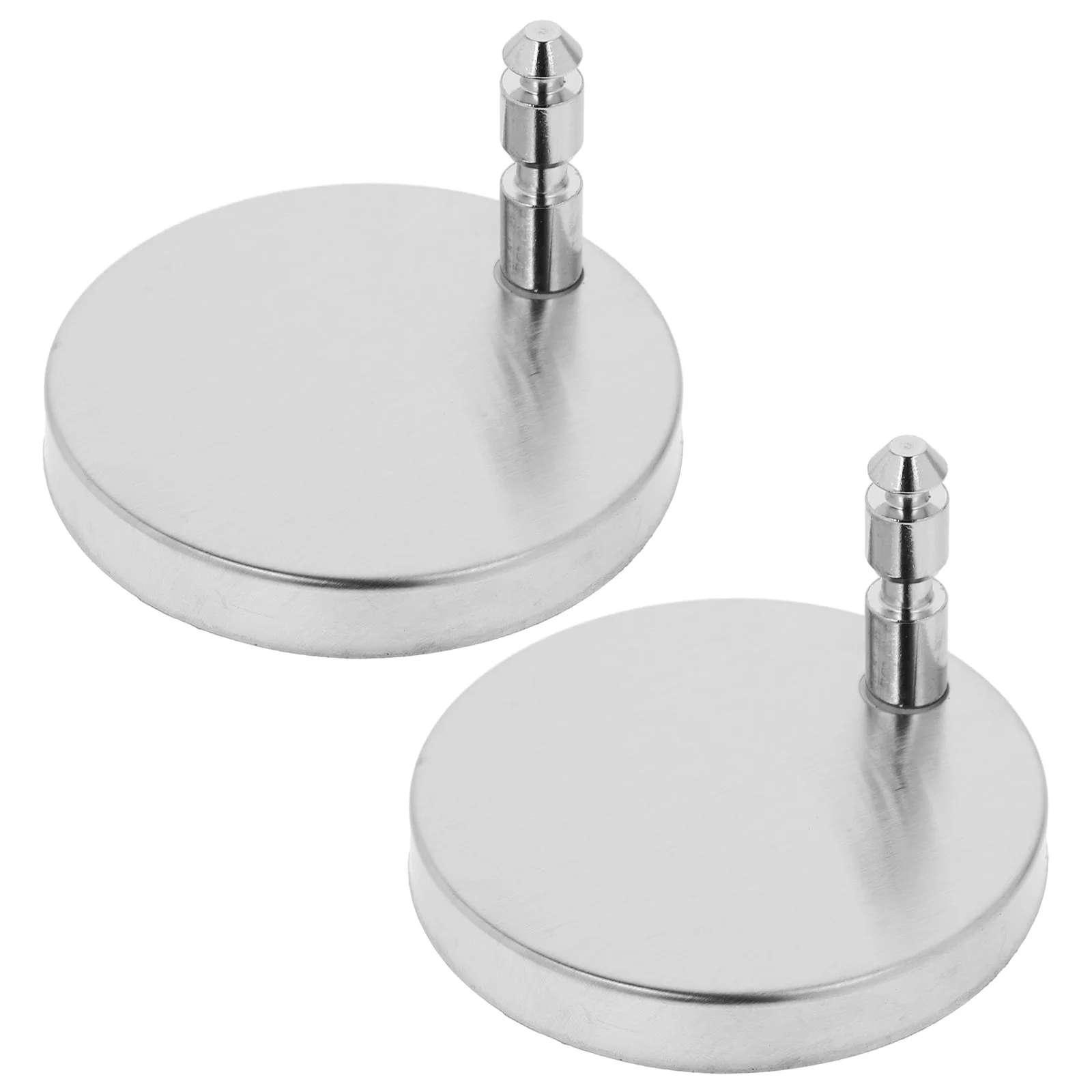 2 Sets Hinges Toilet Seat Accessories Lid Connect Intelligent Fixing Screws Potty for