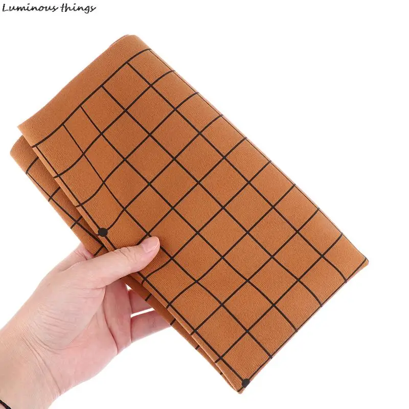 Innovative Foldable One Side 19 Line Standard International PU Leather Go Game Chessboard Board Game For 2.2cm Pieces
