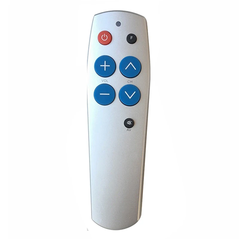 Universal Smart IR Learning Remote Control with 7 Programmable Buttons for Home Entertainment Devices