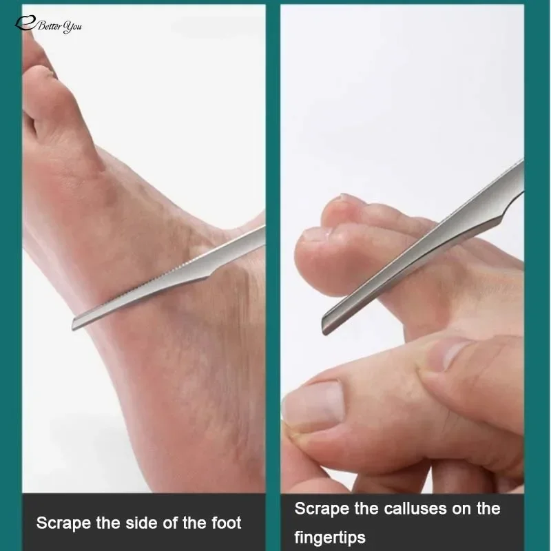 Manicure Pedicure Tool Toe Nail Shaver Feet Pedicure Knife Kit Foot Callus Rasp File Dead Skin Remover Scraper 1/3/5pcs