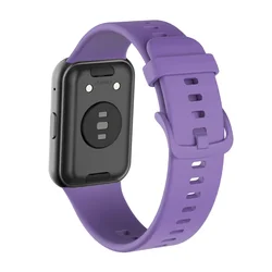 Silicone Replacement Wristband for Smartwatch - Elegant and Durable Strap Accessory (Purple 08)