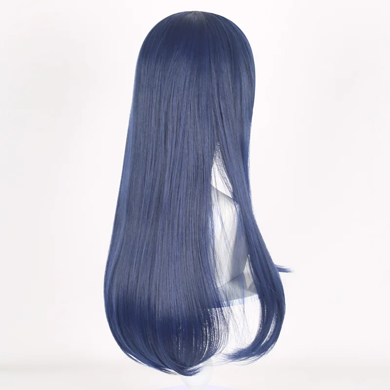 Twilight Sparkle Gerade Lila Blau Rosa Gemischt Langes Kunsthaar Cosplay Langes Glattes Haar Perücken Frauen – Detail 9