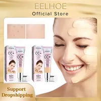 EELHOE Foundation CC Cream Waterproof Concealer Full Coverage Natural Oil-Control Whitening Cosmetics Long Lasting SPF 50 Makeup 1