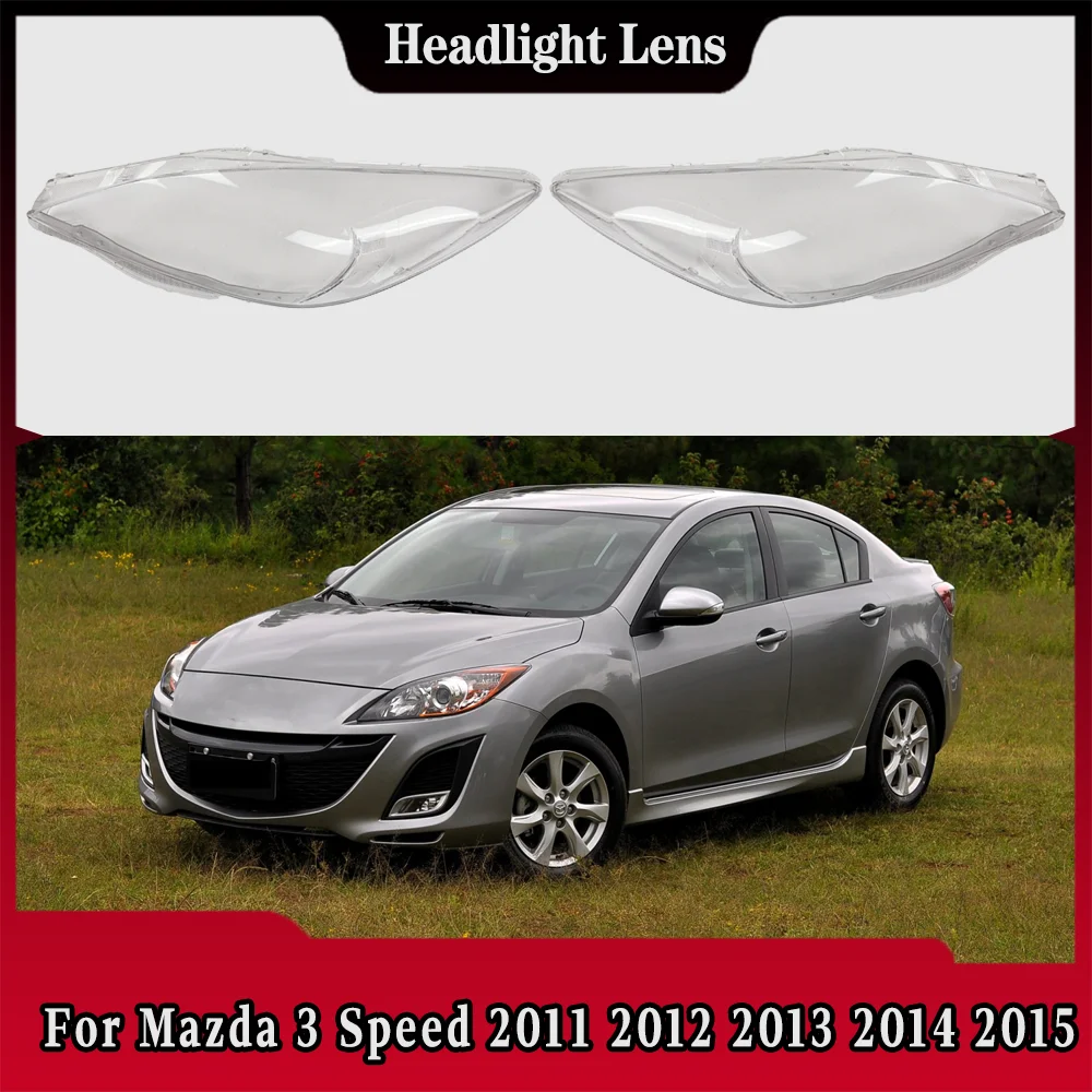 Auto koplamplensafdekking Voor Mazda 3 Voor Speed 2011~2015 Auto