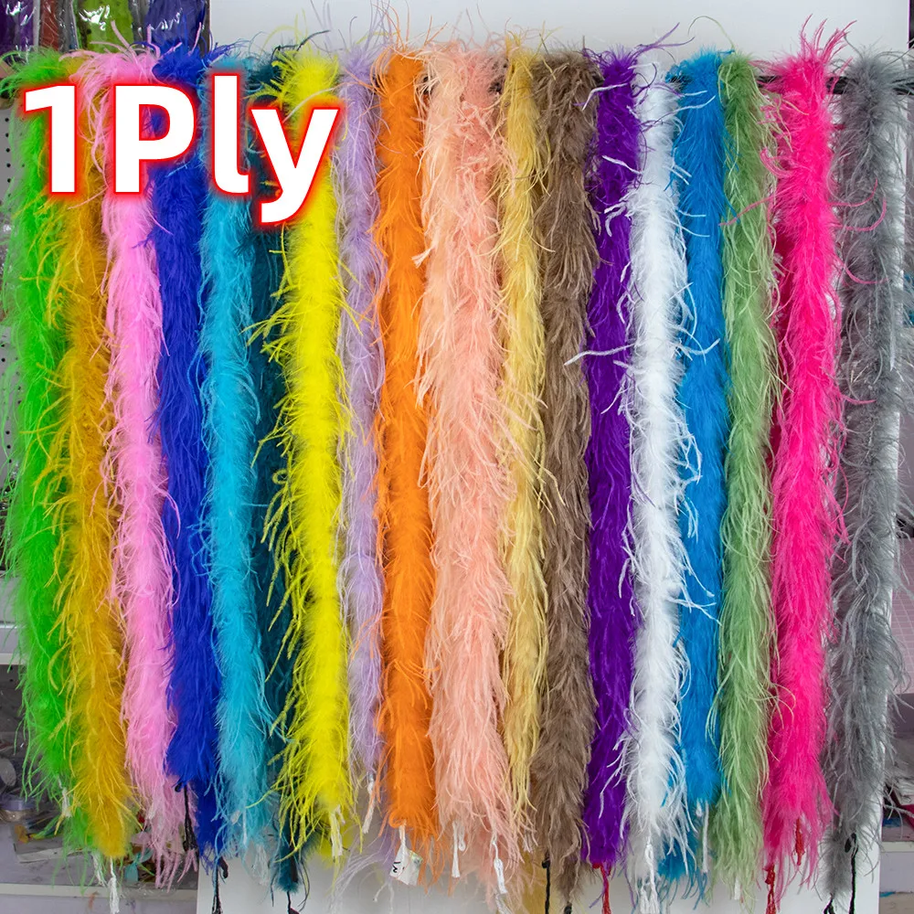 

2 метра/Лот, однослойный женский шарф из натуральных перьев высокого качества, шаль для одежды, шитье, шлейф, Свадебный карнавал, Декор