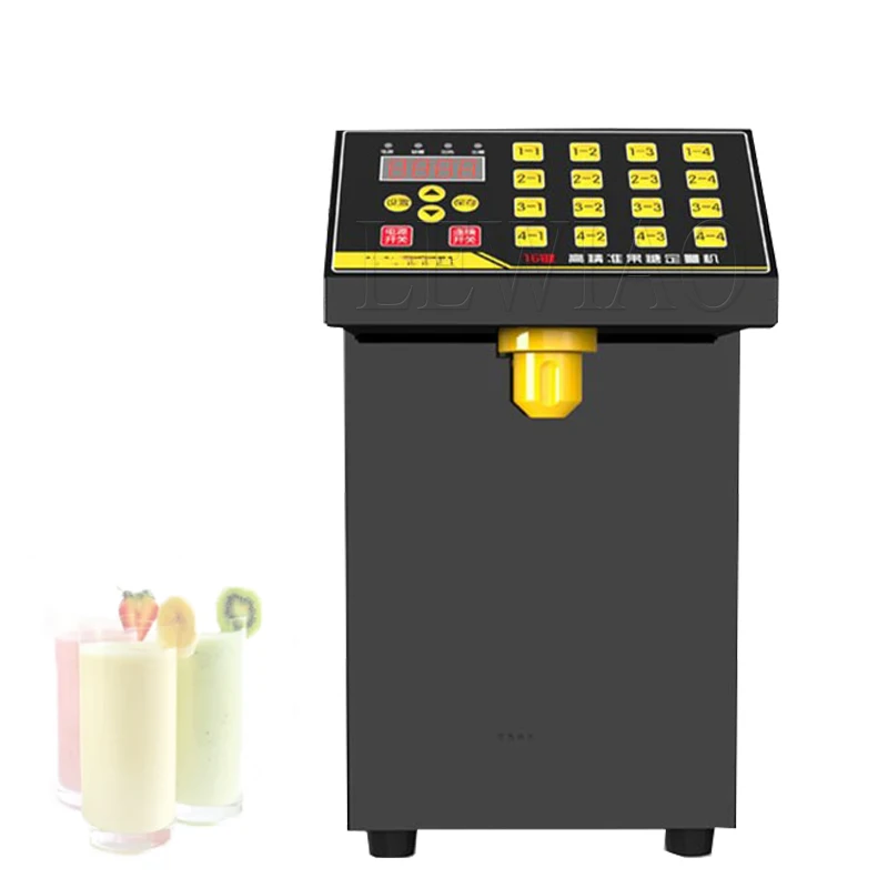 

Fructose Machine 16 Grid Fructose Quantitative Machine Automatic Fructose Dispenser Syrup Dispenser For Coffee Milk Tea Shop