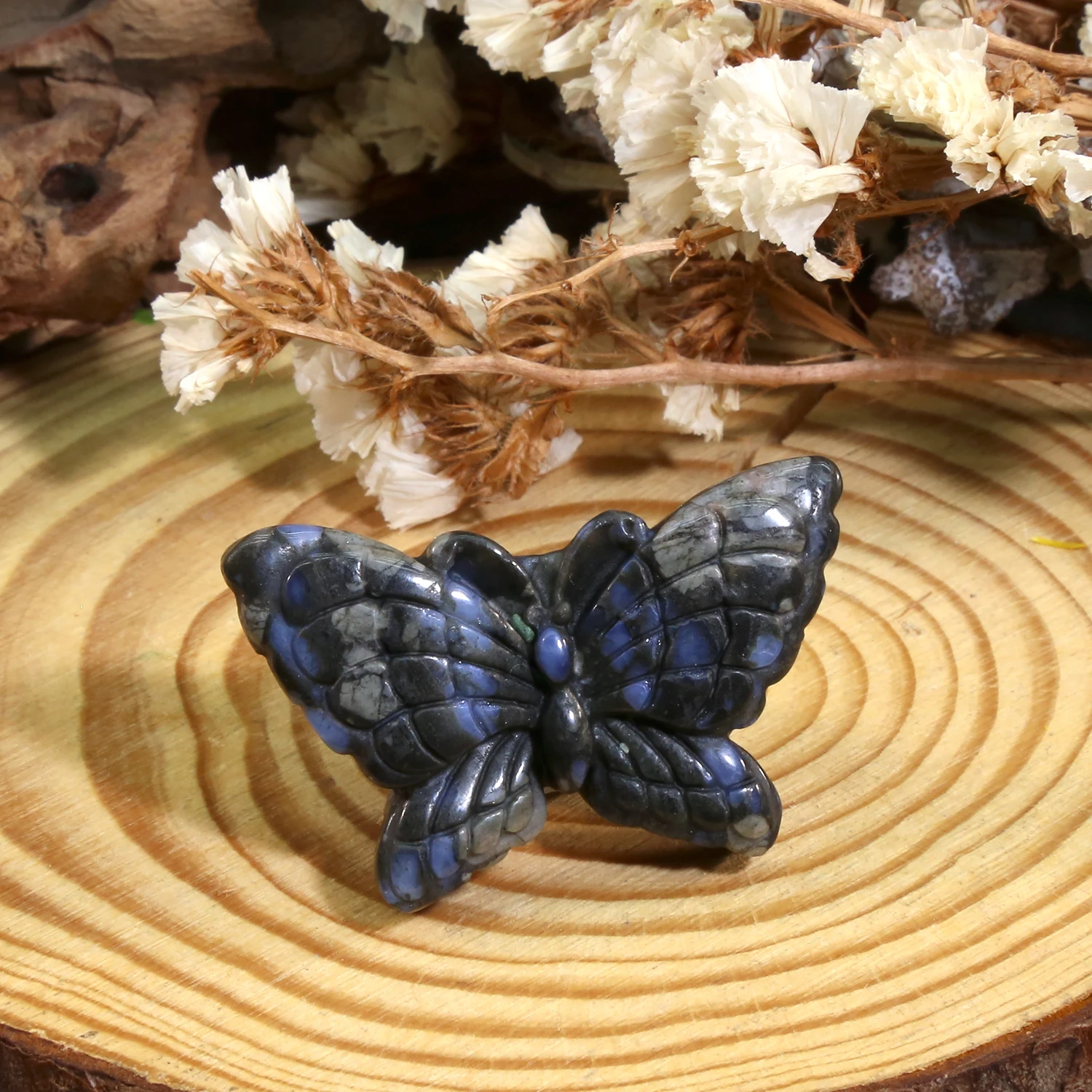 1PC Butterfly carving.Creative Gifts,Natural Crystal Carvings,Crystal Ornaments,Healing Crystals, Healing Energy,Table Decor