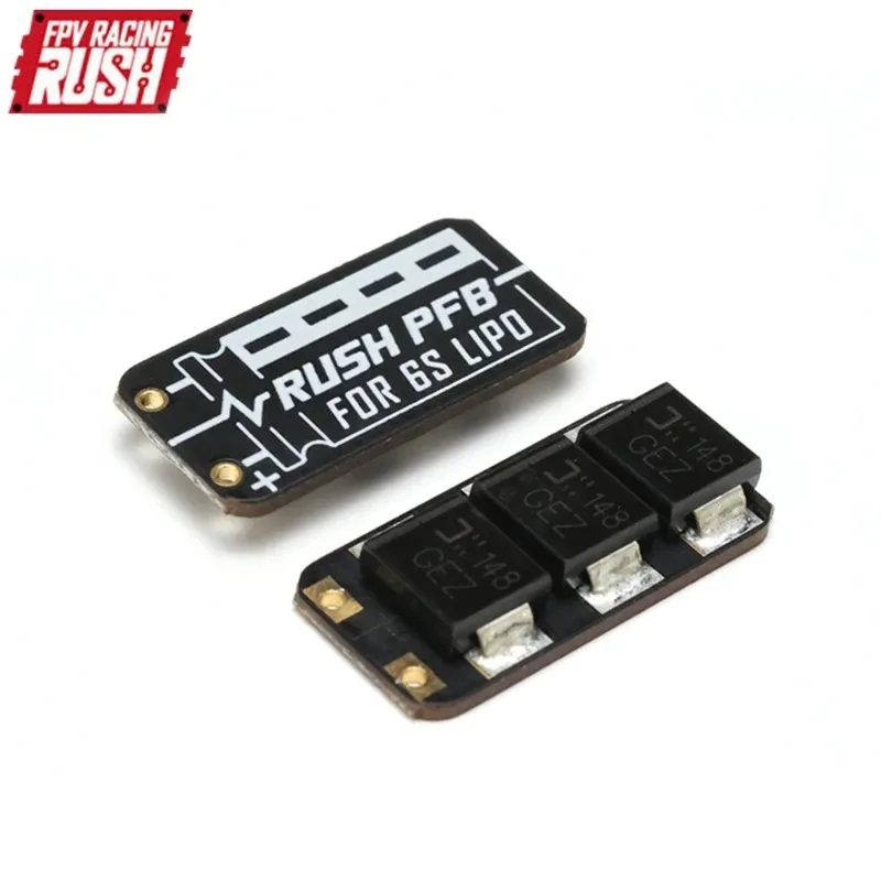 

RUSHFPV RUSH PFB LITE плата фильтра мощности с 35 в 470 мкФ электрической емкостью для 6S LIPO FPV дрона бесщеточные ESC стеки DIY части