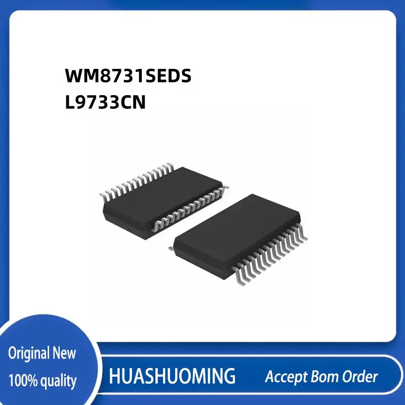 

10Pcs/Lot /lot WM8731S WM8731SEDS WM8731 WM8731SED WM8731 L9733 L9733CN L9733C 9733 SSOP28