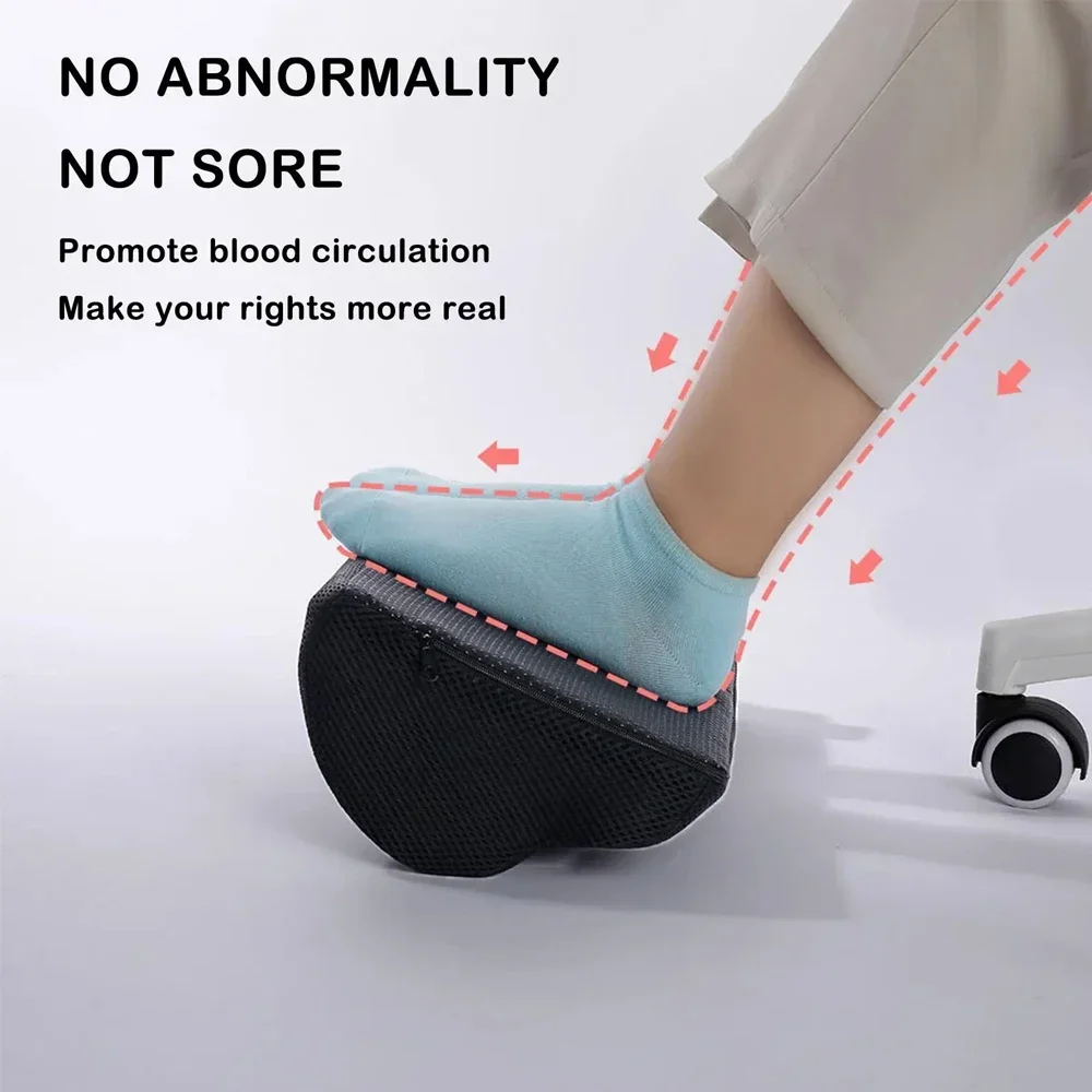 Comfort Foot Rest Under Desk All-Day Pain Relief & Leg Support Stool Under Desk Foot Rest Ergonomic for Home Office Work, Gaming