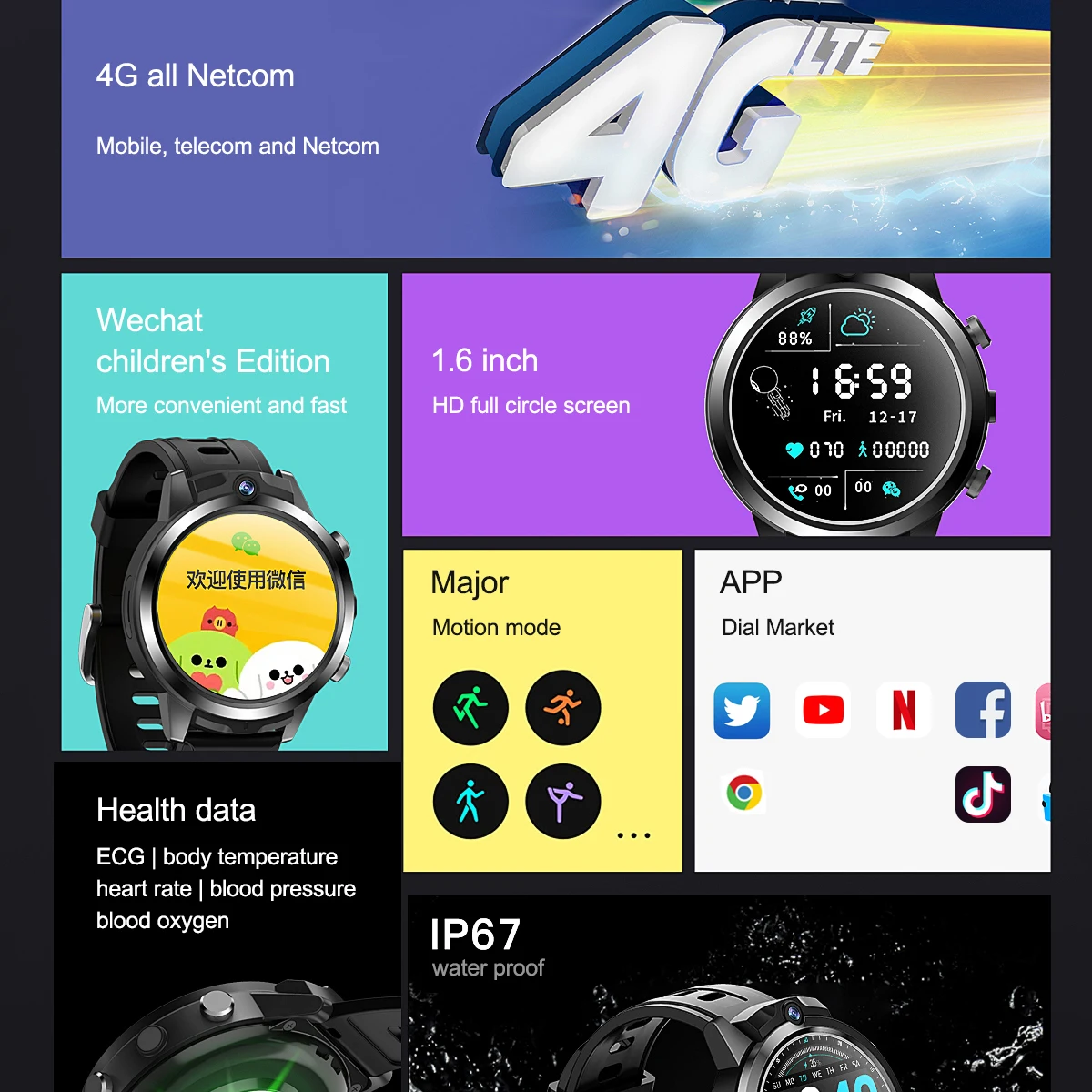   ī޶ Ʈ ġ ȭ, NFC, GPS, WiFi,  ä, ɹڼ, ü,  SOS Ʈġ, 1.6 ġ, 4G, 2024 ǰ