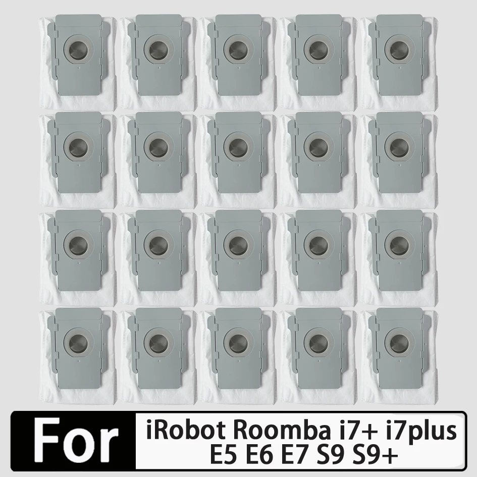 Confezione da 8 sacchetti usa e getta di ricambio per aspirapolvere iRobot Roomba i7 i7+ / i7 Plus E5 E6 E7 S9 S9 Robot | Leroy Merlin