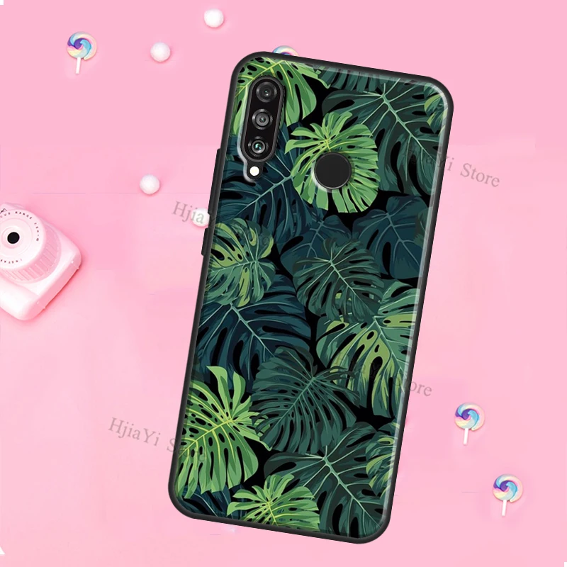 Monstera Green Leaves Phone Case