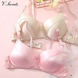 Seamless Sexy Bra Mulberry Silk One-Piece Corset Wireless Plus Size Underwear Lingerie Intimates Push Up Bralette Soutien Gorges