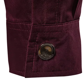 Gothic Studded Men Long Sleeve Shirt Halloween Medieval Belt Black Shirt Classic Vintage Party Performance Men'S Clothing 4