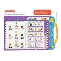 English Finger Reading Children's Voice Book Smart Learning Toys E-book Early Education Smart Scrabble Letters  Abc 2
