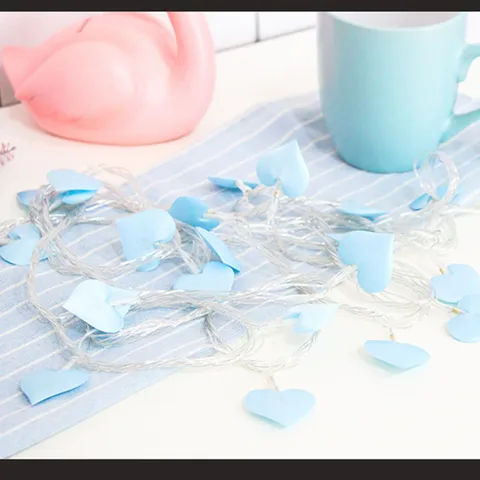 10led Snowflaker LED Garland String Lights Battery Powered Christmas New Year  Christmas Decoration Fairy Lights Garlands.