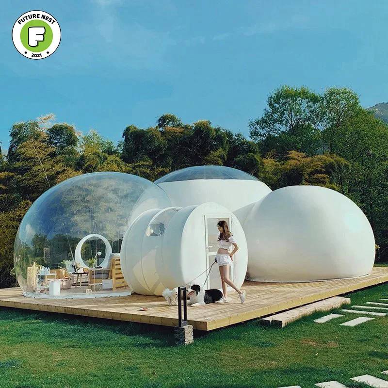 Outdoor inflatable bubble house, spherical tent, transparent starry sky bubble tent, thickened PVC material free shipping - Image 5