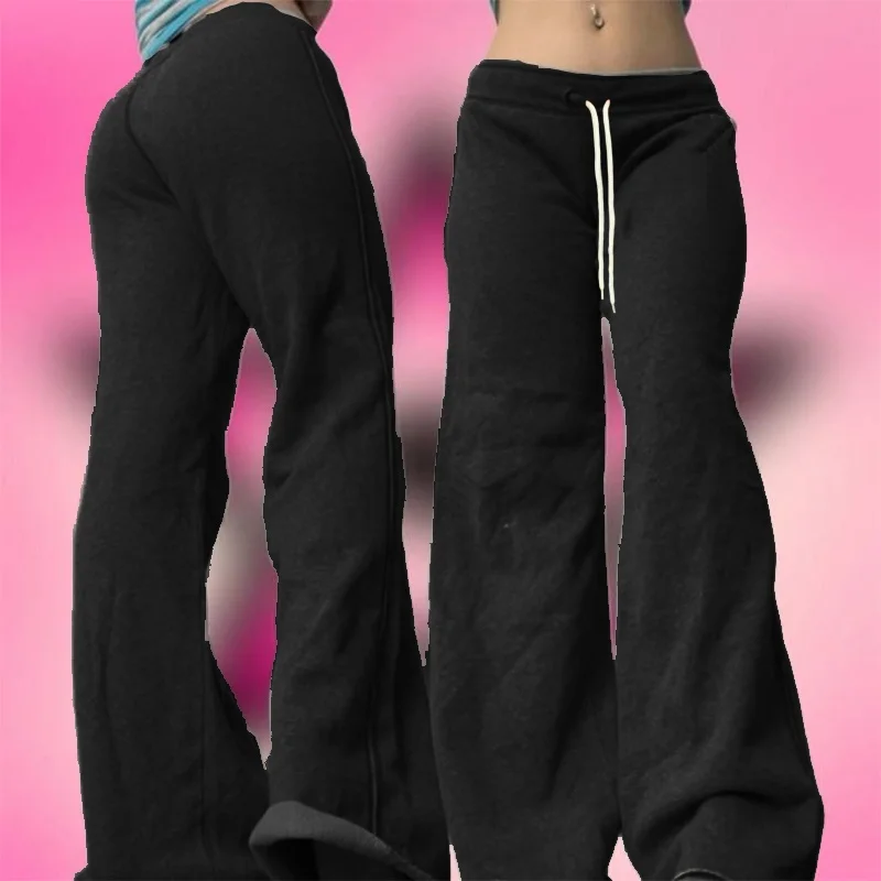 26 amerikanische Retro-Freizeithosen mit Buchstabenprint, vielseitige Hot-Girl-Style-Hosen im High-Street- und Harajuku-Stil für Damen und Kinder – Detail 15