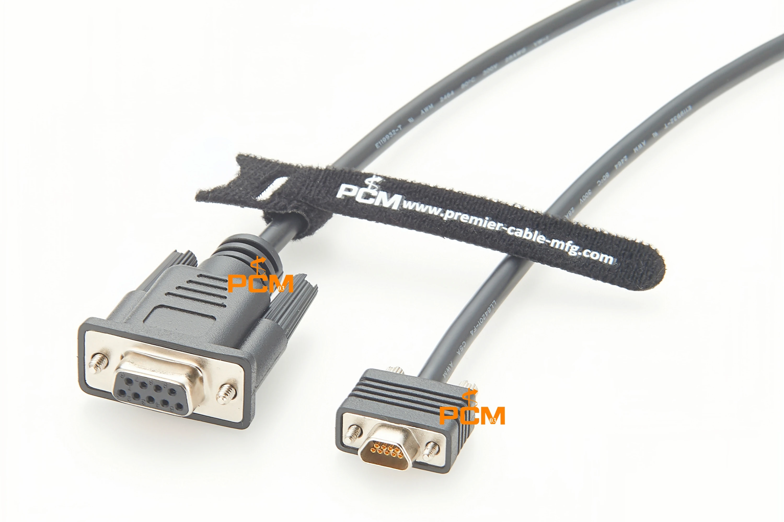 Micro-D-Steckverbinder Micro-D-Sub-Kabelkonfektionen Computerkabel Mini-DB9 9-Pin Buchsenanschlüsse zu offenen Kabelenden – Detail 5