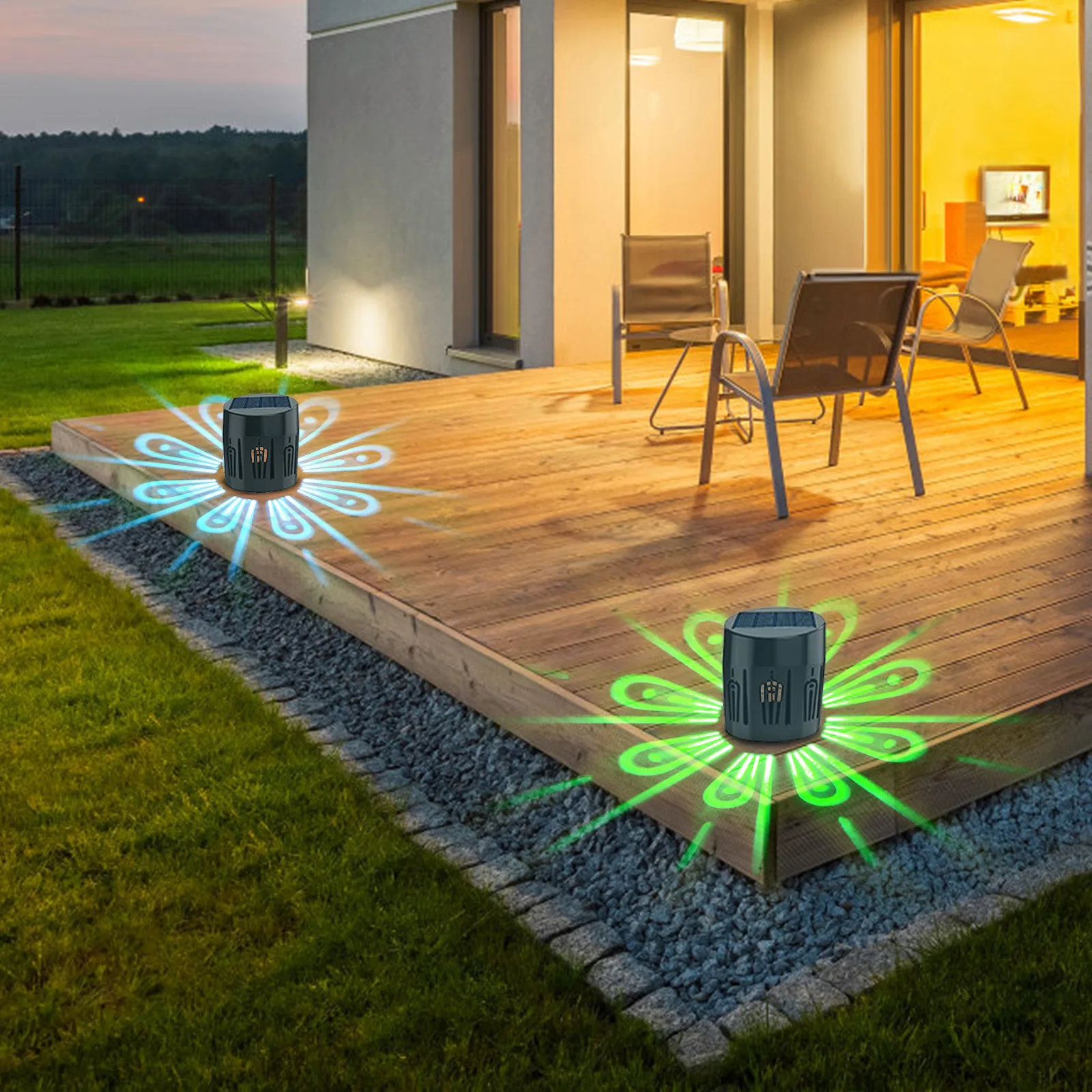 2 sztuki lampa LED na energię słoneczną kinkiet zewnętrzna dekoracja ogrodowa z czujnikiem ruchu indukcja człowieka wodoodporna lampa ścienna dziedzińca