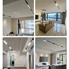Ultra Thin Rail Smart Tuya Zigbee Dimmable Ceiling Surface Mount Magnetie Track Light Modern Magnet Flood Grille Spot LED Lamp 6