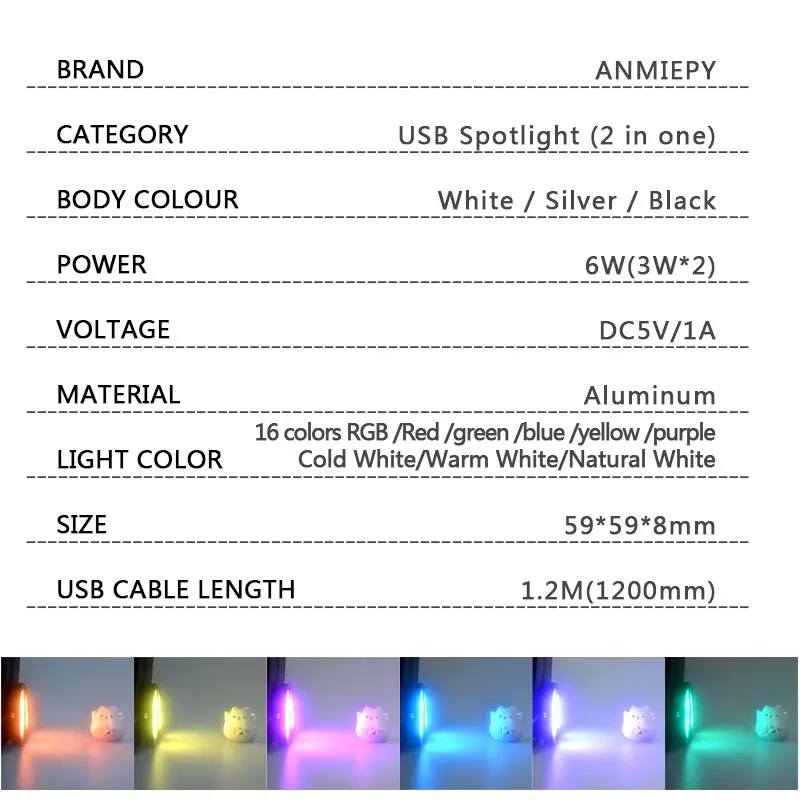 USB Led Spotlight 5W 3W DC5V RGB With Remote Jewelry Cabinet Showcase Counter Ceiling Mini Spot Light USB plug 2 in One led cabinet light,cabinet lights,led cabinet lights,under cabinet light