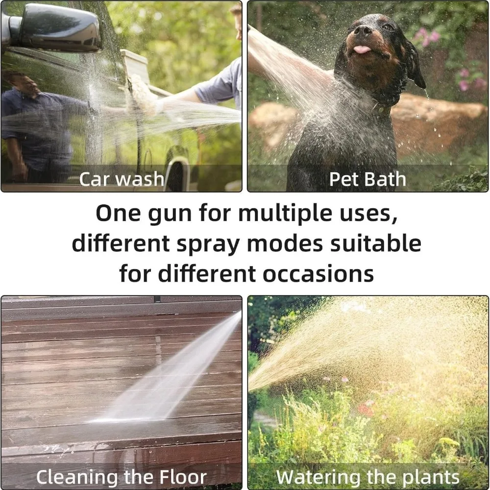 고압 세차용 물총, RV 외부 청소, 폼 주전자 청소, 정원용 물 호스 노즐, 정원 샤워기