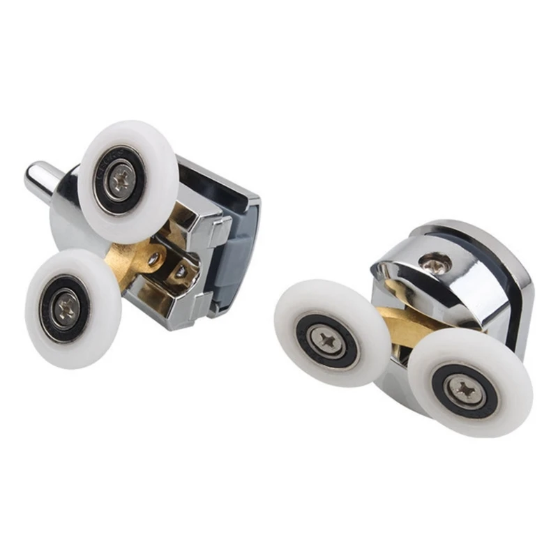 Shower Door Sliding Glass Door Pulleys Replacement Bearing Rollers Runner Shower Room Cabins Swinging Pulley