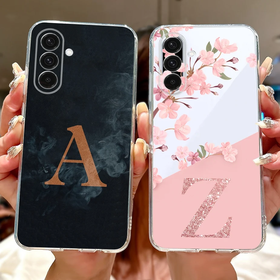 Luxury Letters Soft Silicone Phone Case with Enhanced Protection