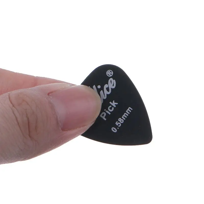 20PCs 0.58mm Smooth Nylon Guitar Picks Pick Plectrum Durability